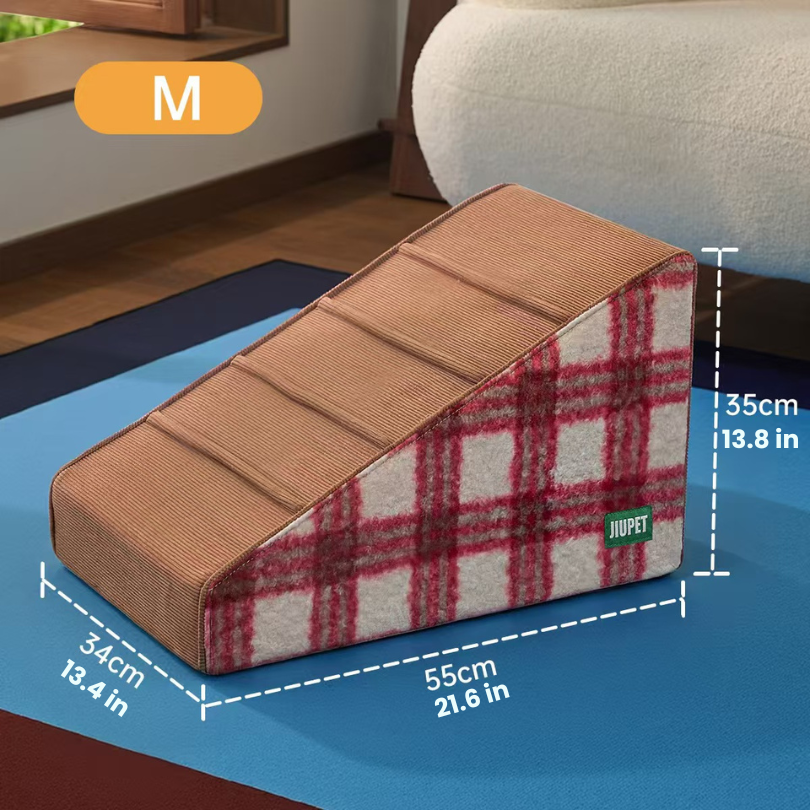 Easy Glide Foam Dog Ramp | Gentle Incline Pet Slope for Senior Dogs & Joint Support