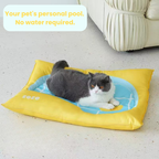 Cute Shaped Reversible Pet Cooling Bed