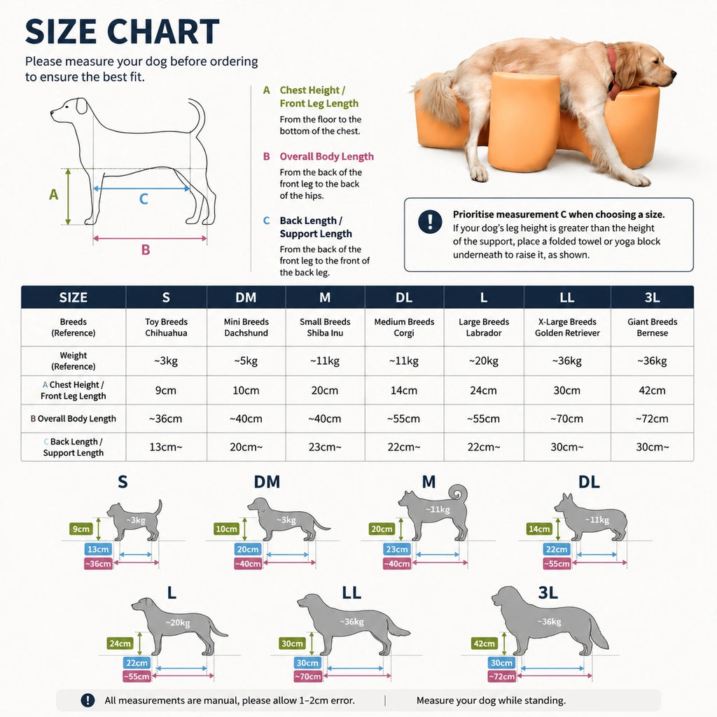 Supportive Dog Standing Stool for Senior Dogs