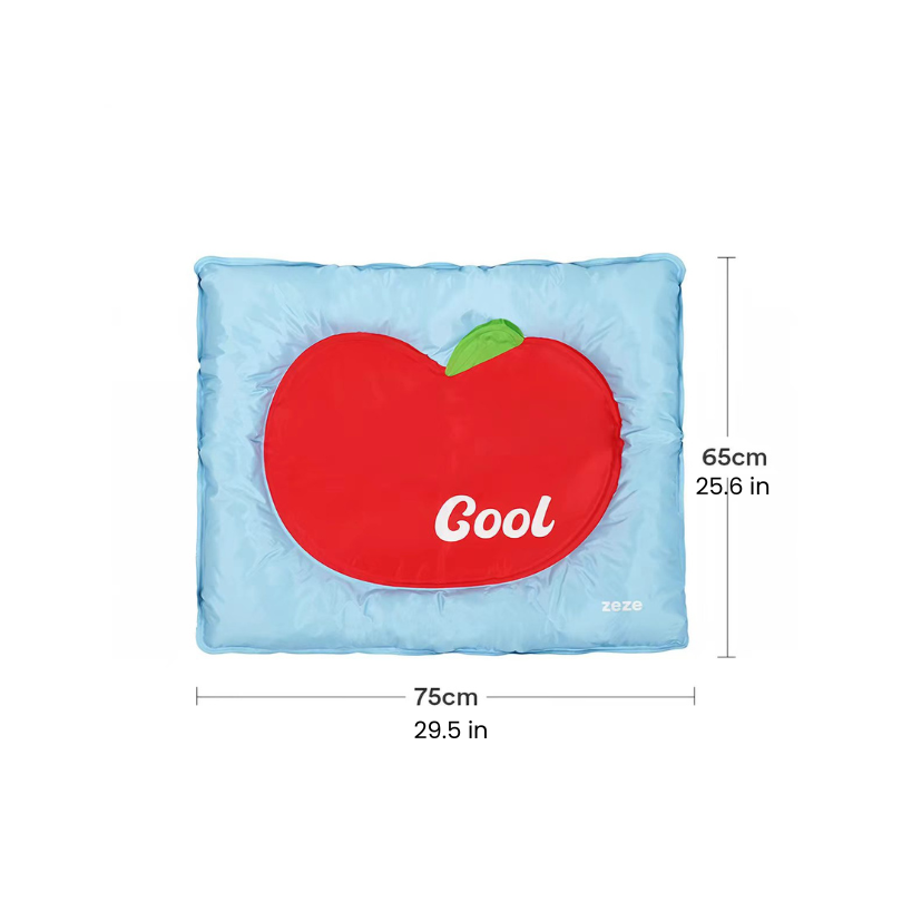 Cute Shaped Reversible Pet Cooling Bed