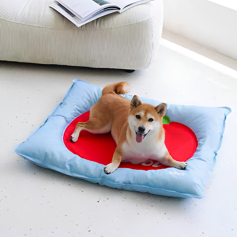 Cute Shaped Reversible Pet Cooling Bed