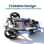 Convertible Wheelchair | 2-to-4 Wheel Support