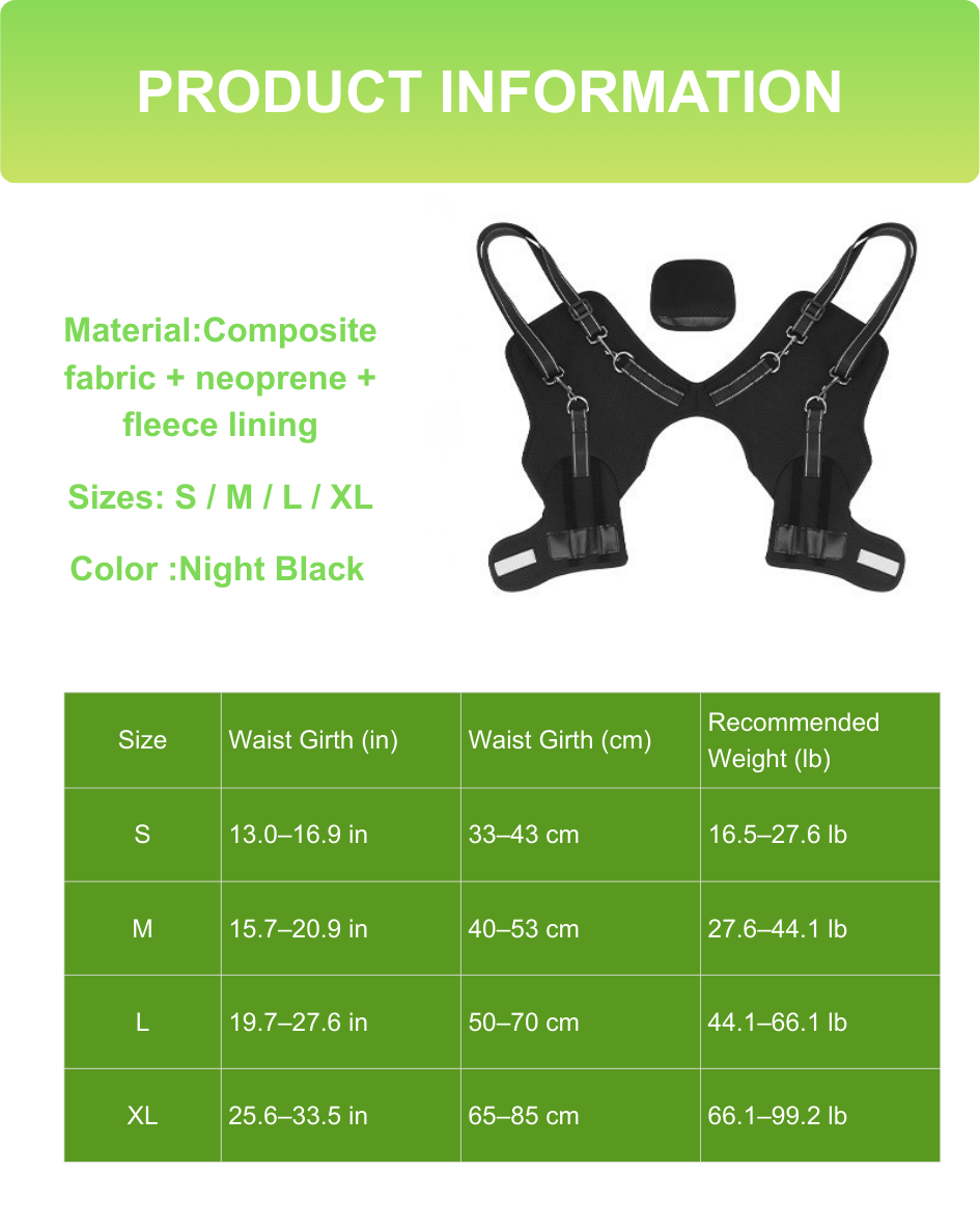 Rear Leg Support Harness for Senior & Injured Dogs