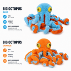 Squeaky Octopus Dog Toy