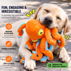 Squeaky Octopus Dog Toy