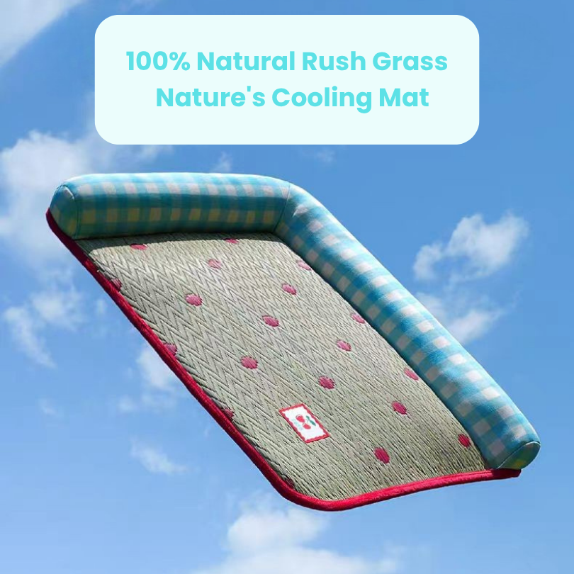 Natural Rush Grass Pet Cooling Mat