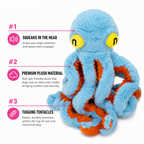 Squeaky Octopus Dog Toy