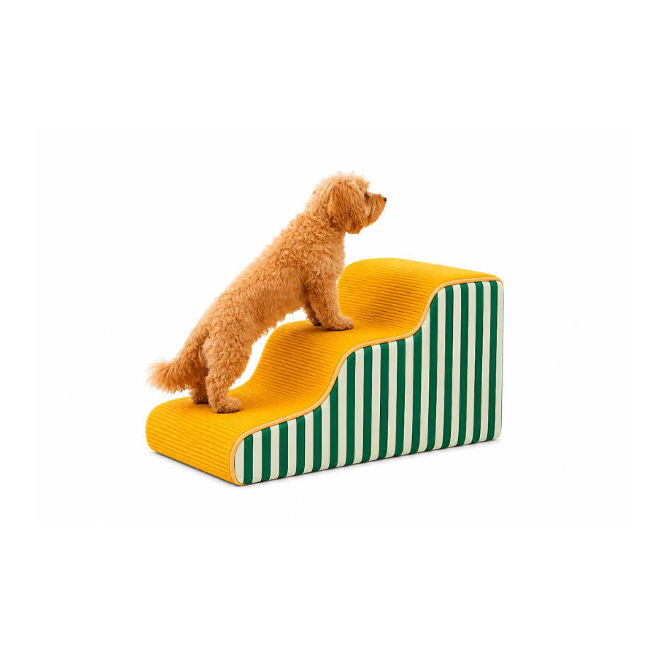 Easy Climb Foam Dog Stairs | Anti-Slip Pet Steps for Bed & Sofa