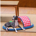 Slipper-Shaped Rattan Weave Pet Cooling Bed