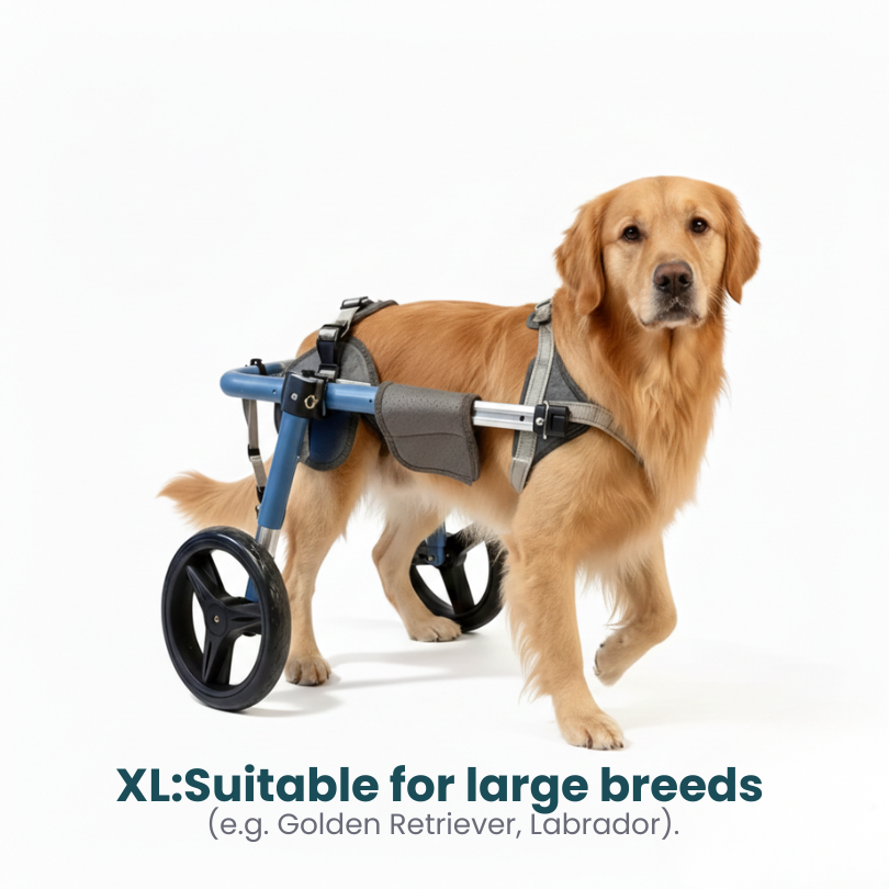 All-Sizes Dog Wheelchair: Adjustable for Full Body Support