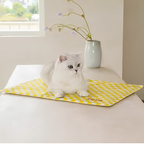 Classic Patterned Ice Silk Pet Cooling Mat