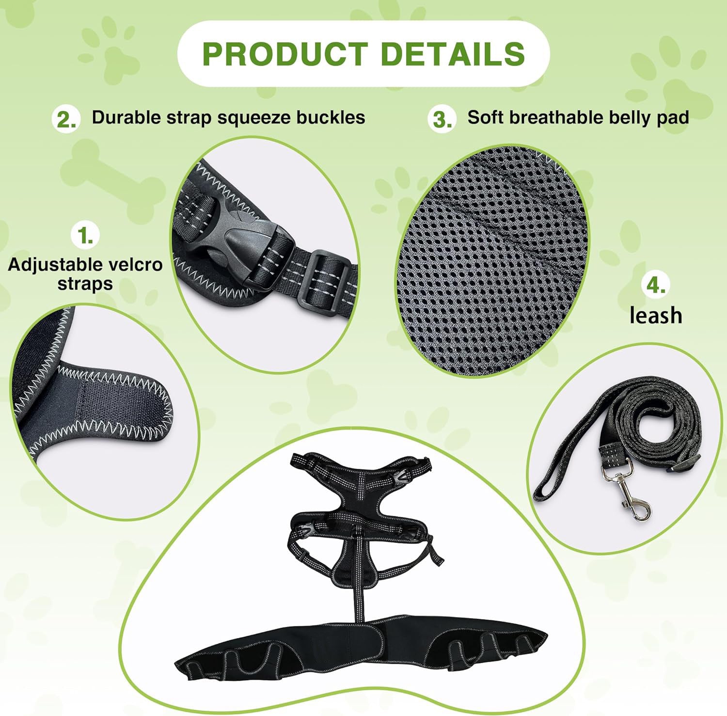 Dog Knee & Joint Support Brace – Warm, Stable Leg Protection for Senior Dogs