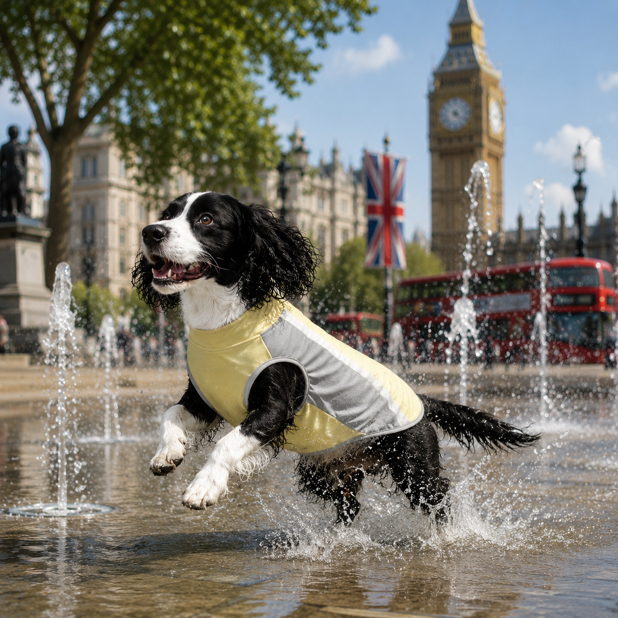 Dual-Cooling Instant Dog Ice Vest