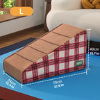Easy Glide Foam Dog Ramp | Gentle Incline Pet Slope for Senior Dogs & Joint Support