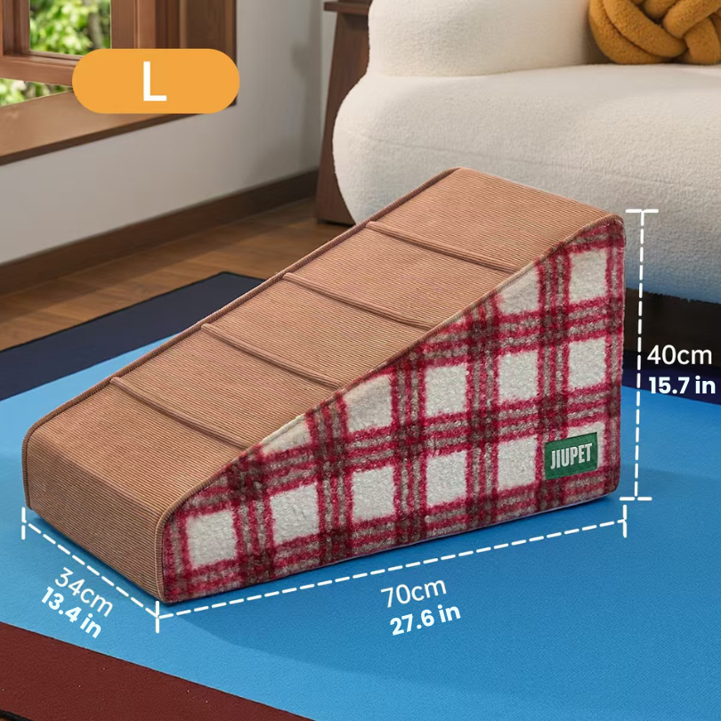 Easy Glide Foam Dog Ramp | Gentle Incline Pet Slope for Senior Dogs & Joint Support