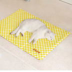 Classic Patterned Ice Silk Pet Cooling Mat