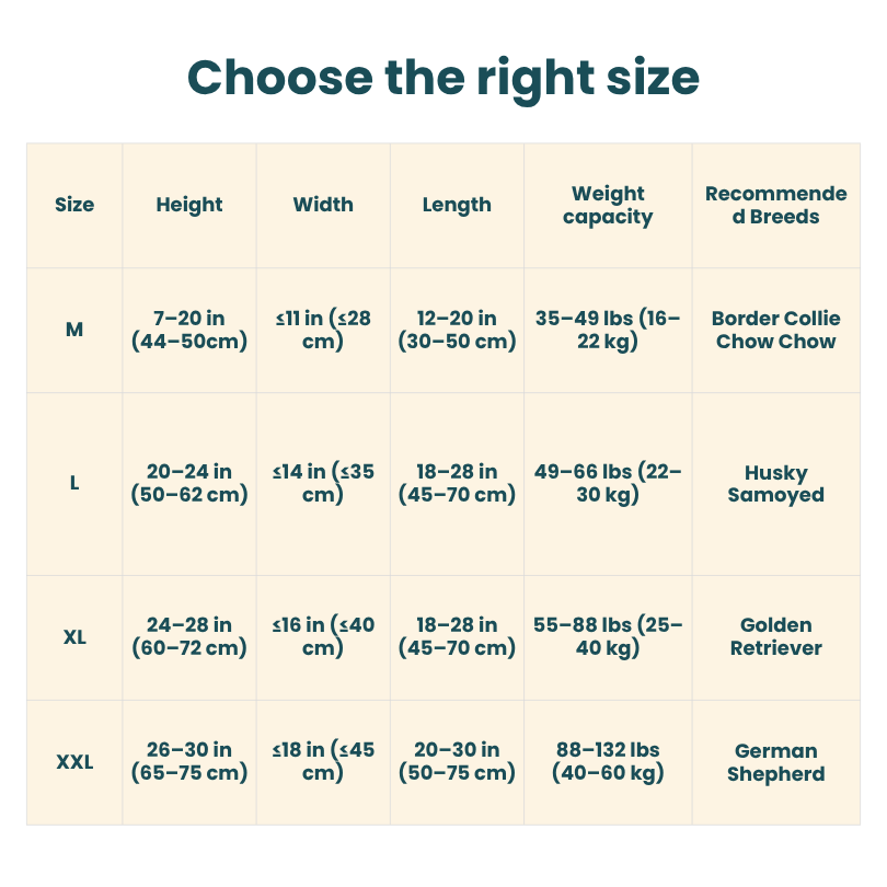 All-Sizes Dog Wheelchair: Adjustable for Full Body Support