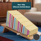 Easy Glide Foam Dog Ramp | Gentle Incline Pet Slope for Senior Dogs & Joint Support