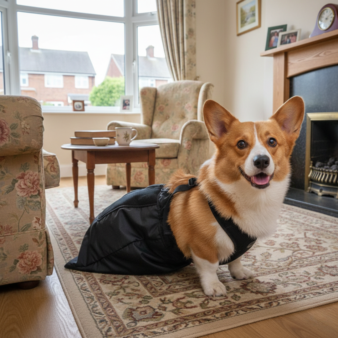 Drag Bag for Paralyzed Dogs – Gentle Indoor Mobility Support